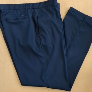 Nike Navy Blue Dri-Fit Golf Pants Size 38 X 32